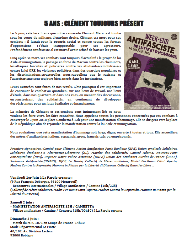 rencontres luttes immigration