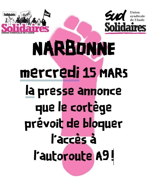 15 mars Narbonne