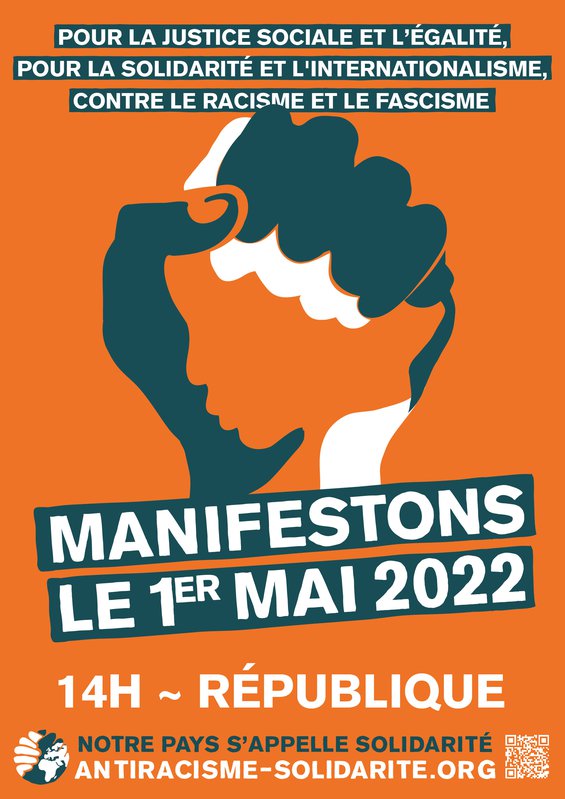 Affiche Paris 1er mai 2022