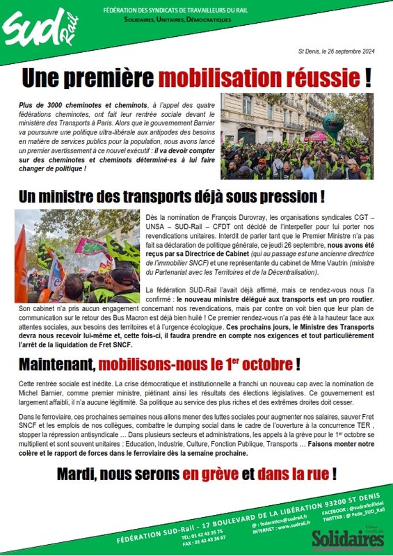 2024 - 09 - 26 - Première mobilisation réussie_001