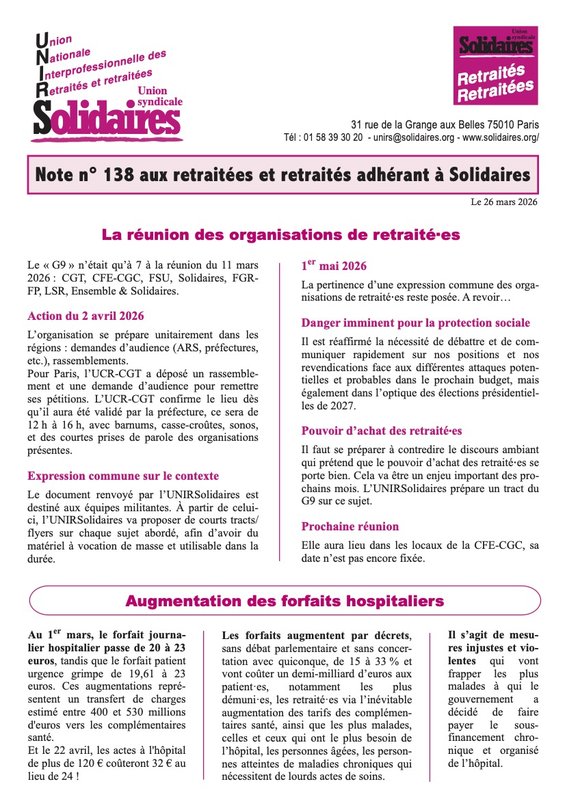 Note Unirs 139 mars 2026 1