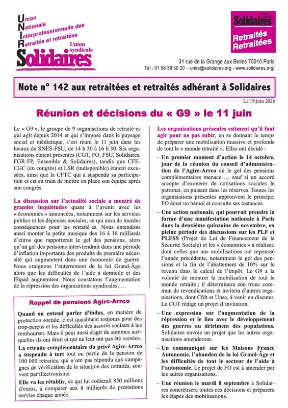 Note Unirs 142 juin 2026 1
