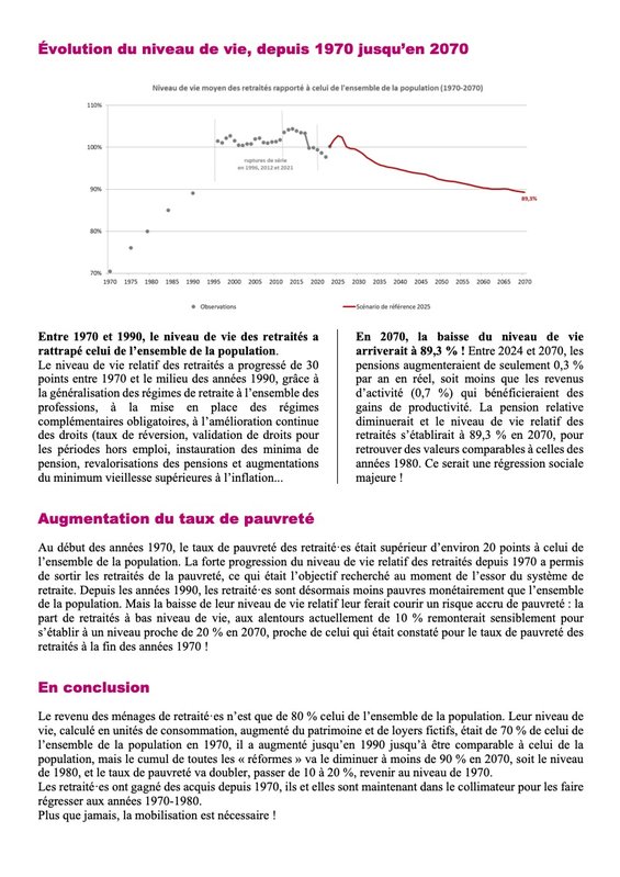Note Unirs sur le niveau de vie 3